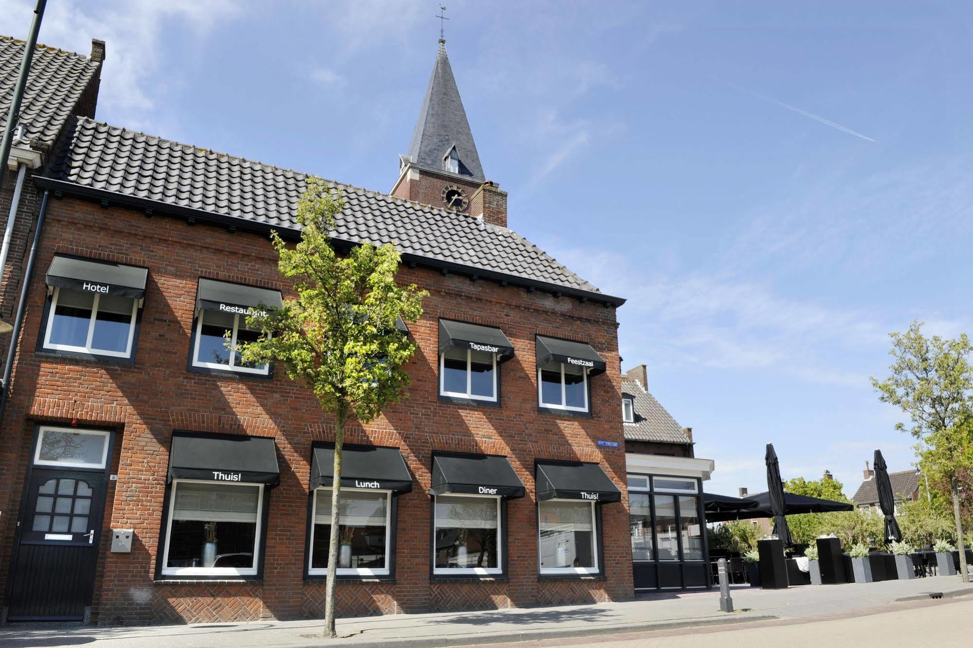 Hotel-Restaurant Thuis! Dinteloord Eksteriør bilde